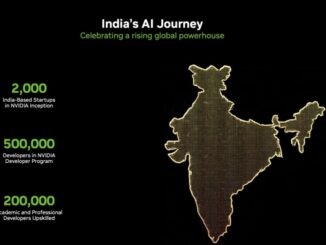Nvidia CEO touts India's progress with sovereign AI and over 100K AI developers trained