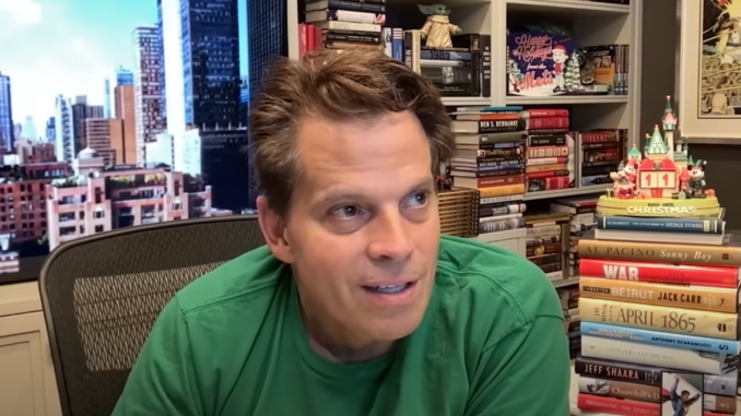 Trump's 500,000 Bitcoin Buy Will Pass US Senate: Scaramucci Strategic Bitcoin Reserve Donald Trump Scaramucci