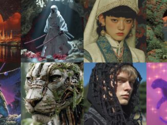 Example images generated by the Midjourney V7 image generation model that has been released in alpha for testing by the AI community.