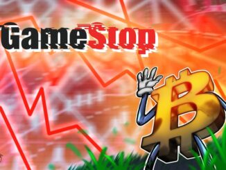 GameStop shares sink 13% after first BTC buy