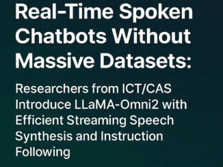 LLMs Can Now Talk in Real-Time with Minimal Latency: Chinese Researchers Release LLaMA-Omni2, a Scalable Modular Speech Language Model