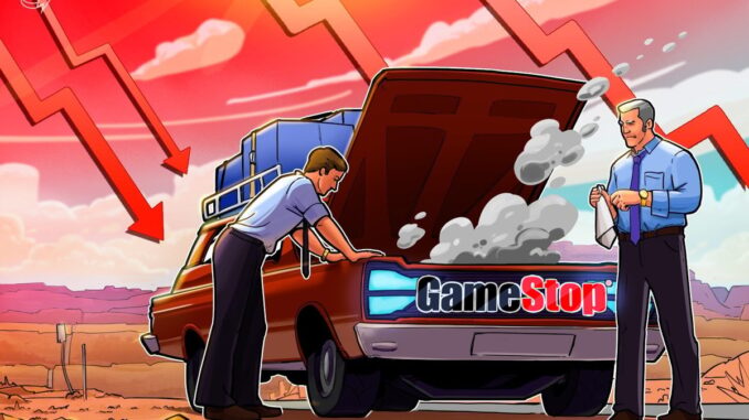 GameStop Falls 11% After $1.75B Note Offering GameStop Falls 11% After $1.75B Note Offering