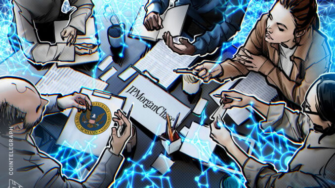 JPMorgan Meets With SEC On Capital Markets Moving Onchain JPMorgan Meets With SEC On Capital Markets Moving Onchain