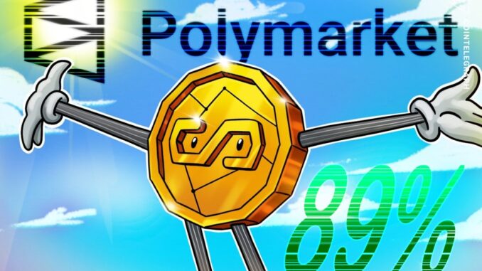 Polymarket Gives US Stablecoin Bill 89% Chance Of Becoming Law