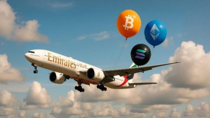 Airline giant Emirates to accept Bitcoin and crypto payments for flights, services