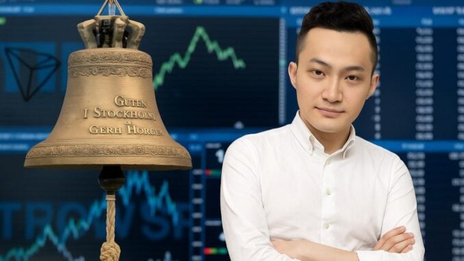 Justin Sun-backed Tron Inc. to ring Nasdaq bell tomorrow following reverse merger