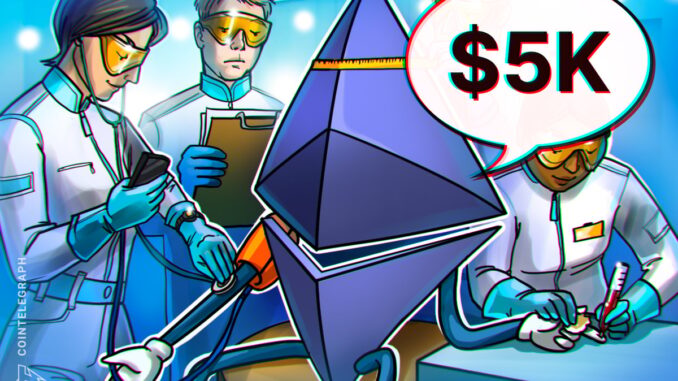Ethereum Price is the Highest Since 2021, But $5K Might Have to Wait for Now