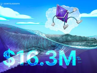 Ethereum Whale Opens $16.3M Leveraged Long Bet as ETH Hints at Local Bottom