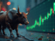 A Strong Bulls and Large Trading Screen