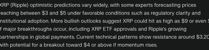 perplexity ai predicts xrp
