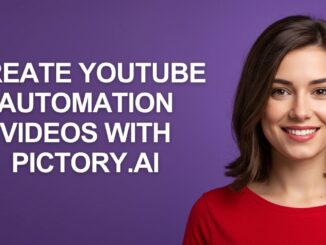 Create Youtube Automation Videos With Pictory.Ai - AshleyHowTo