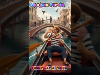 Funny cat ai video #cat #cartoon #animals #superhero #funny #cute #ai #news #shorts