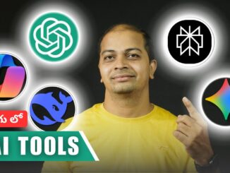 top ai tools for 2026 | ai tutorial for beginners in telugu | ai tools