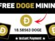 Free Dogecoin Mining Site | New Dogecoin Mining Site 2025 | Cryptocurrency Mining Site