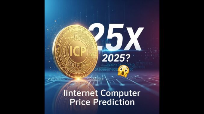 ICP 2025 Price Prediction | क्या यही है Next 100X Crypto? | Full Guide#uniktime