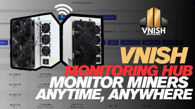 Remotely Monitor Your Miner from ANYWHERE | Vnish Hub Explained and guide #cryptominingindia #vnish