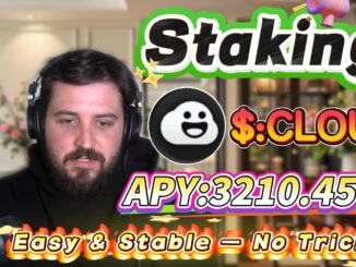 🧠 Solana staking for beginners — real CLOUD mining with stable 3210.45% APY returns!