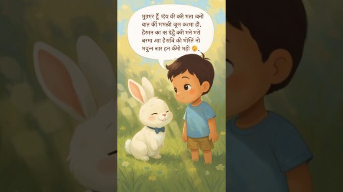 ladke aur khargosh ki kahani #trending #kahani #news #ai #youtubeshorts #shorts #youtube