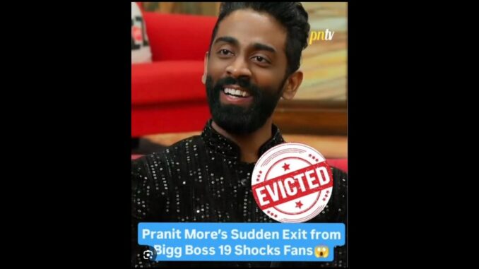 #praneetmore #biggboss19 #bb19 #breakingnews #viral #trending #shortsfeed #mridulshorts #news #ai
