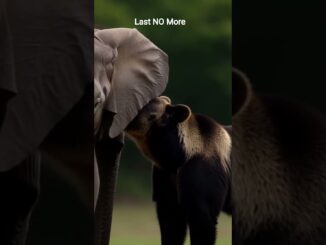 भालू ने खोए हुए हाथी को रास्ताA Bear Guides a Lost Elephant #ai #story #friendship  #jungle #short