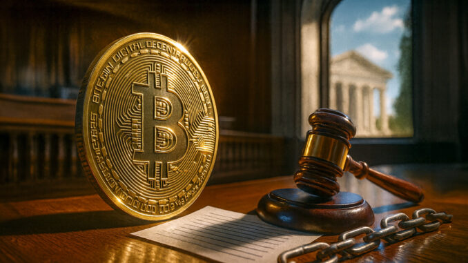 Bitcoin is quietly becoming the ultimate expert witness, forcing judges to accept a new standard of truth