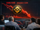 A bearish BNB chart