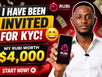 Don't Lose Your Earnings! Rubi KYC Verification 1.6 Guide