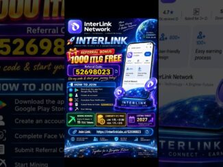 🚀 InterLink Network | 1000 ITLG FREE 🎁 | Referral Code 52698023 | Mining Guide 2026 🔥