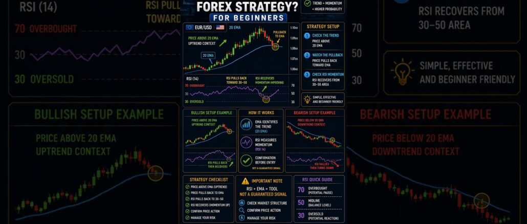 📈The Best RSI + EMA Forex Strategy for Beginners?  #crypto #usa #trading #RSI #EMA #digitalassets