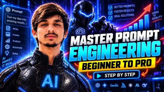 The Complete Prompt Engineering Guide for Beginners | Master AI Prompts