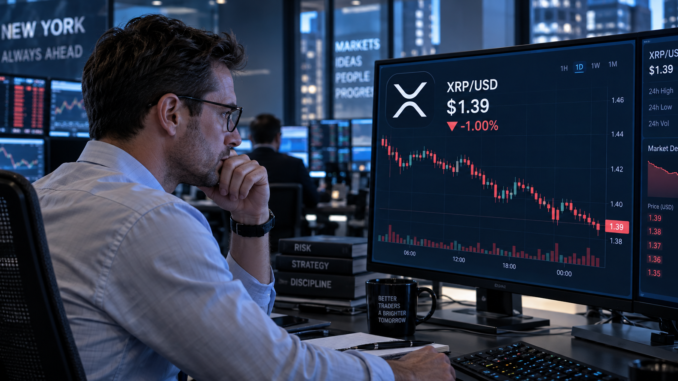 XRP eyes breakout above $1.42 as traders increase long exposure